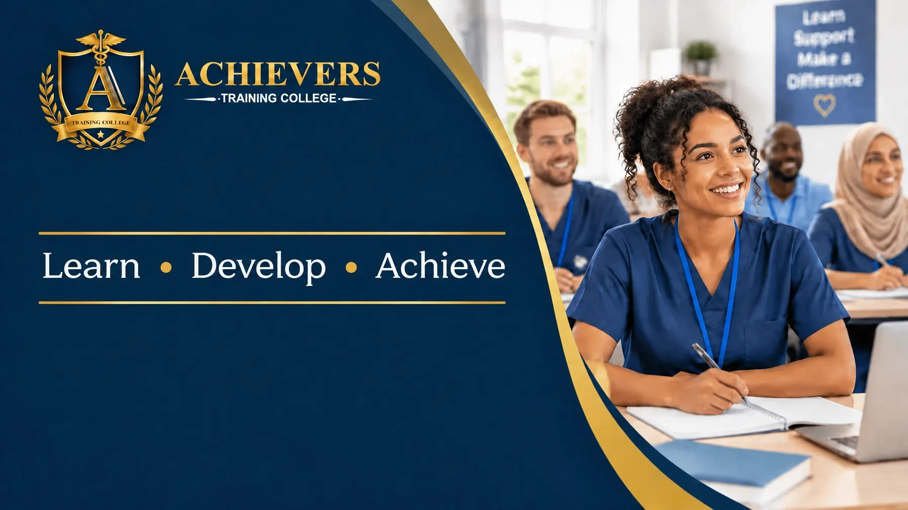 Achievers Training College learners developing together