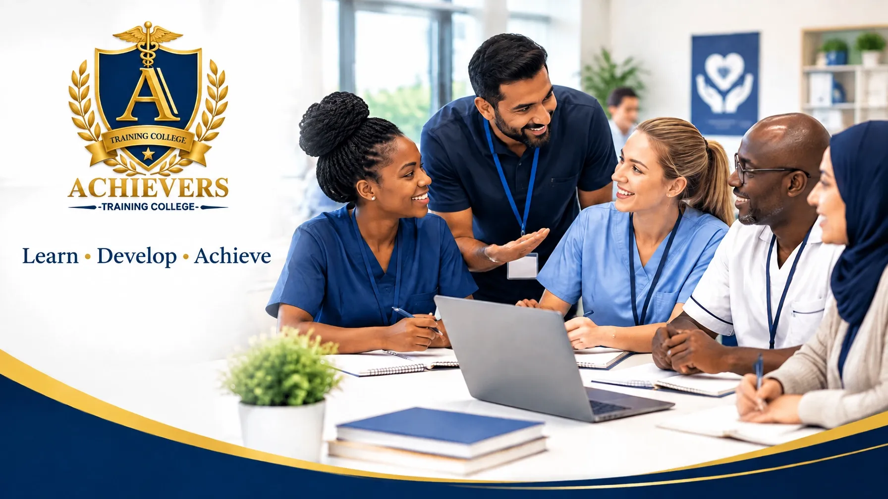 Achievers Training College learners developing together