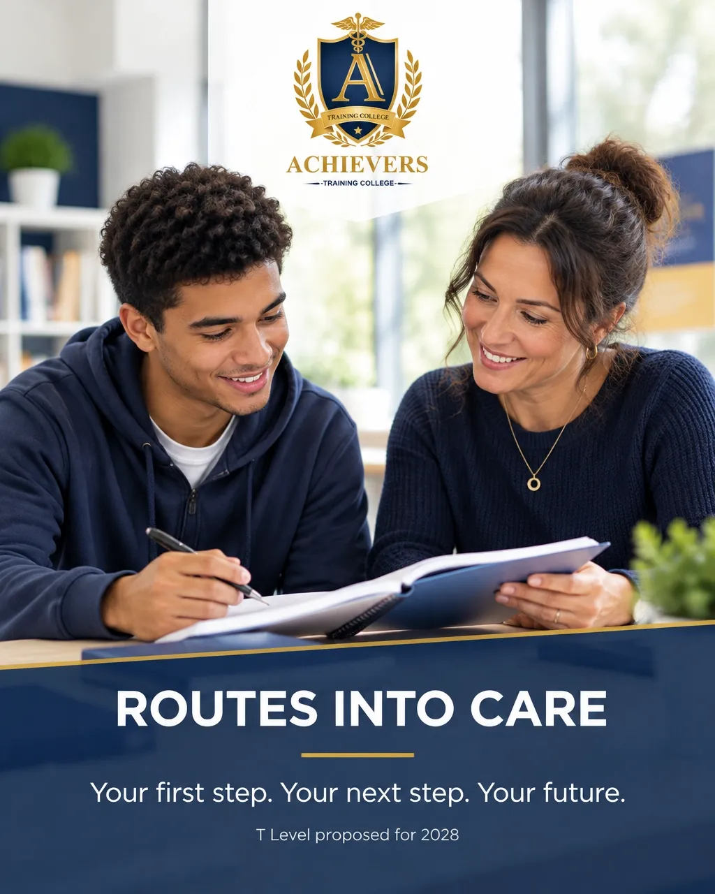 Social post about seeing the whole person in care, from the From Referral to Quality Care series